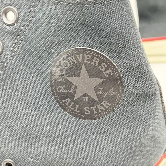 CONVERSE X SHOE PALACE Black BOOM BOX Chuck Taylor High Top BASCOM 1993 Sz 11 - Picture 9 of 12